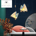 Tropical Hanging Butterfly Pendant - pendant lighting