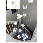 Tropical Hanging Butterfly Pendant - pendant lighting