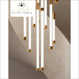 Truesly Stair Chandelier - chandeliers