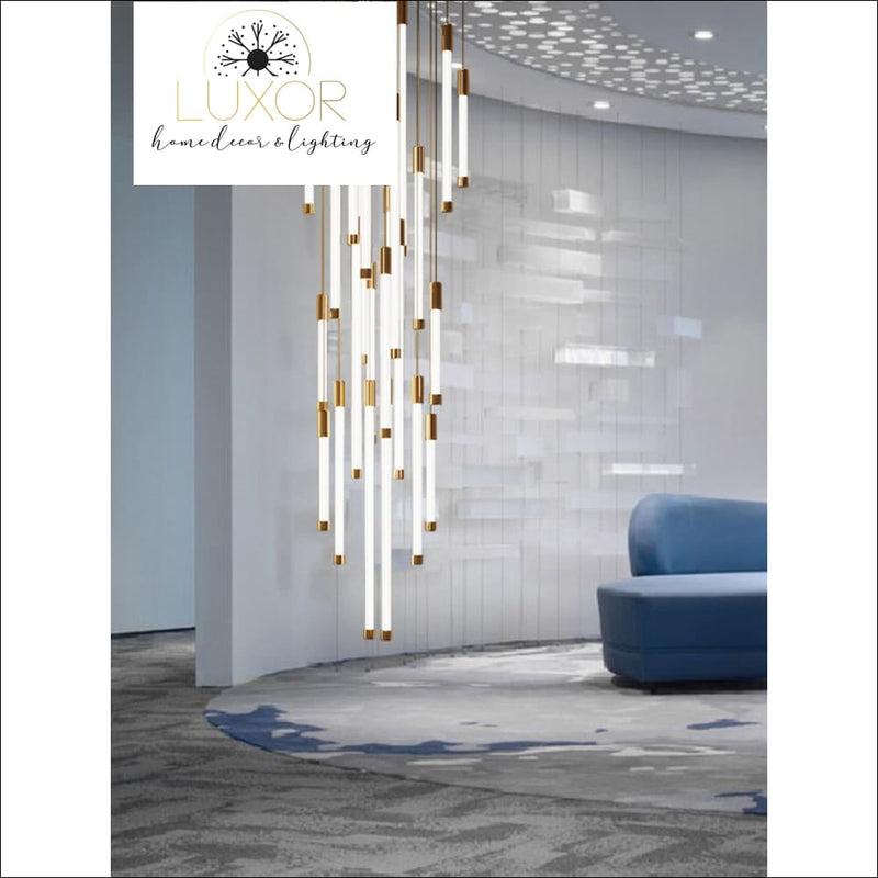 Truesly Stair Chandelier - chandeliers