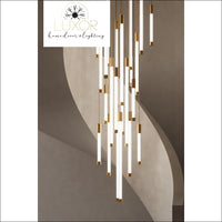 Truesly Stair Chandelier - chandeliers