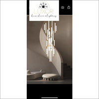 Truesly Stair Chandelier - chandeliers