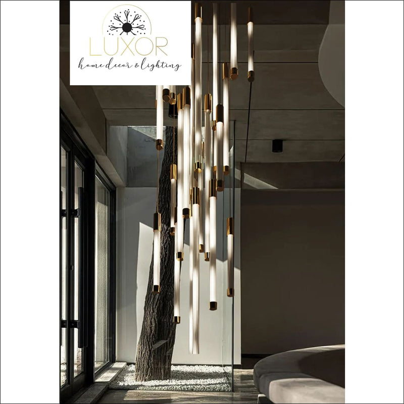 Truesly Stair Chandelier - chandeliers