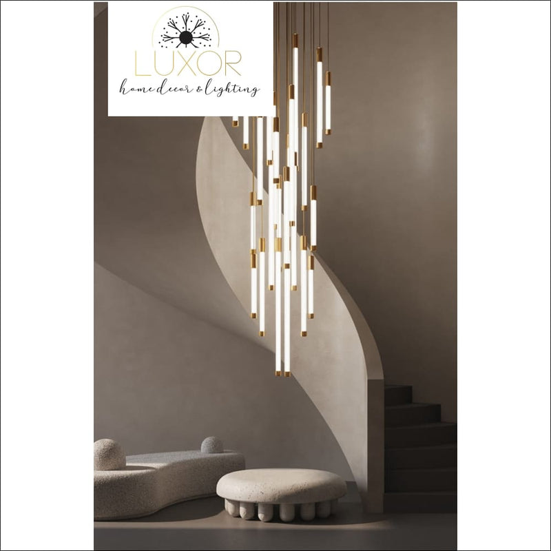 Truesly Stair Chandelier - chandeliers