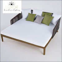 Trusi Modern Outdoor Modern Daybed - Outdoor Seating