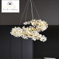 Tuba Rose Chandelier - chandelier
