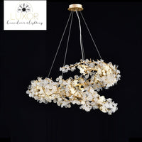 Tuba Rose Chandelier - chandelier
