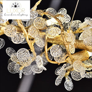 Tuba Rose Chandelier - chandelier