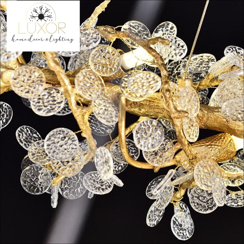 Tuba Rose Chandelier - chandelier