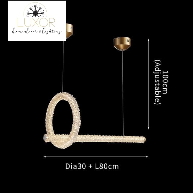 pendant lighting Unity Crystal Pendant - Luxor Home Decor & Lighting
