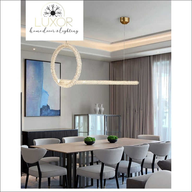 pendant lighting Unity Crystal Pendant - Luxor Home Decor & Lighting