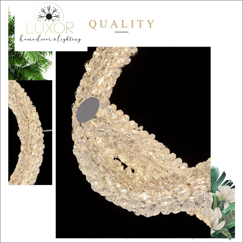 pendant lighting Unity Crystal Pendant - Luxor Home Decor & Lighting