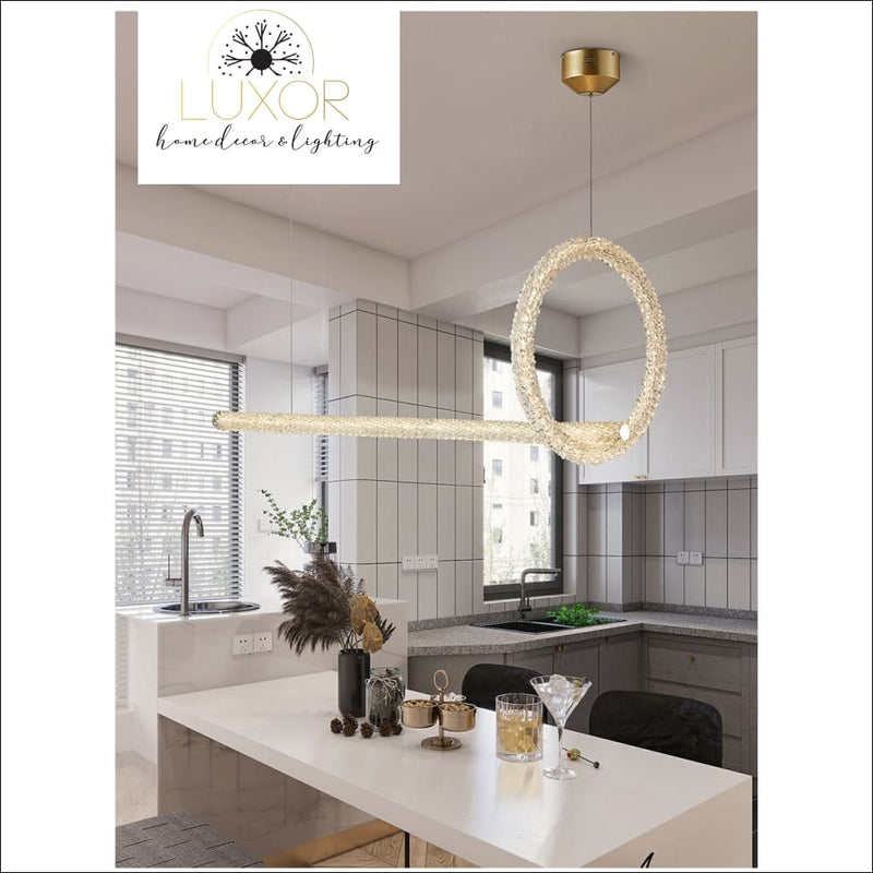 pendant lighting Unity Crystal Pendant - Luxor Home Decor & Lighting