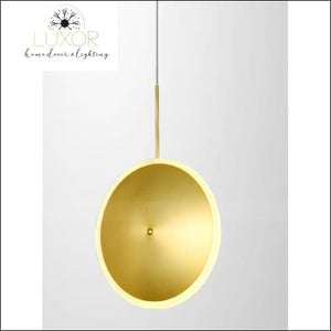 pendant lighting Unity Gold Disc Pendant Light - Luxor Home Decor & Lighting