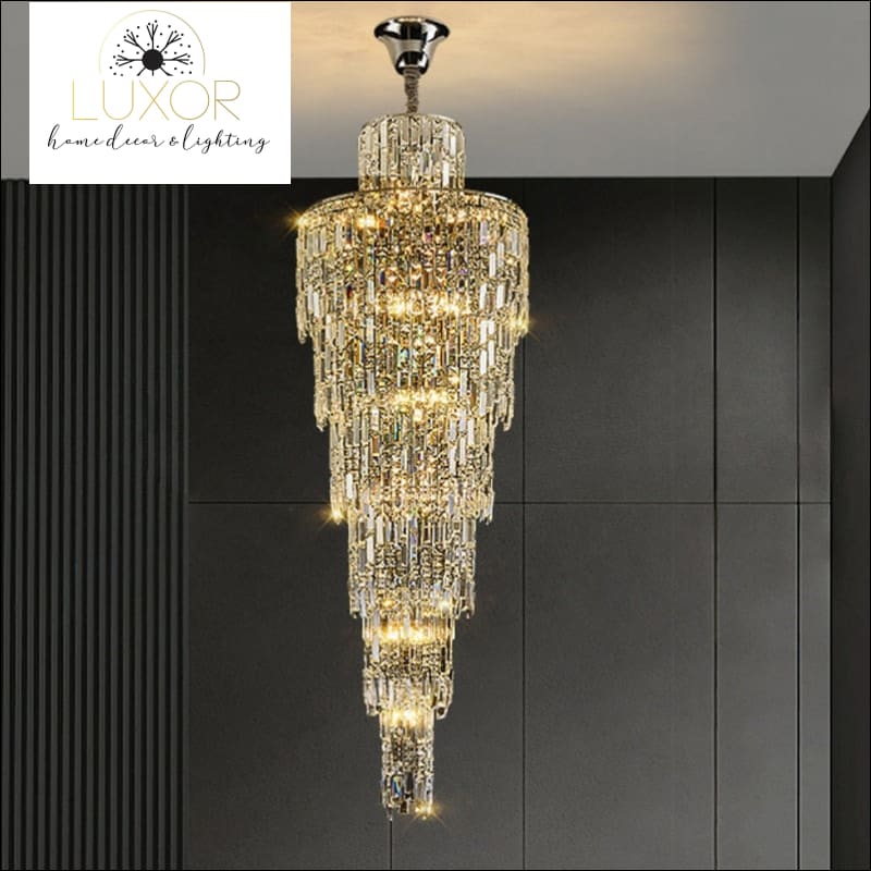 Vail Luxury Crystal Chandelier - chandeliers