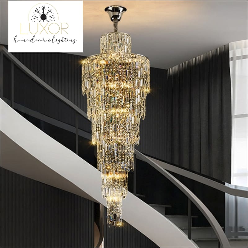 Vail Luxury Crystal Chandelier - chandeliers