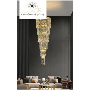 Vail Luxury Crystal Chandelier - chandeliers