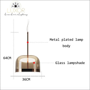 pendant lighting Velini Nordic Pendant Lamp - Luxor Home Decor & Lighting