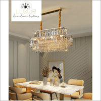 Venice Crystal Chandelier - chandeliers