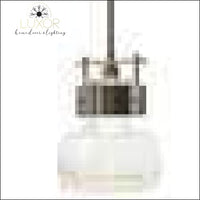 pendant lighting Vermont Industrial Glass Pendant - Luxor Home Decor & Lighting
