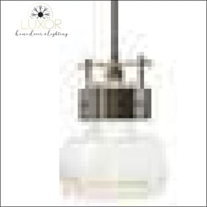 pendant lighting Vermont Industrial Glass Pendant - Luxor Home Decor & Lighting