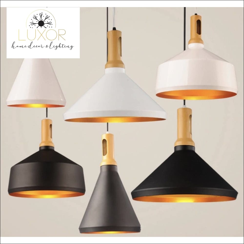 Pendant Lighting Verona Vintage Woden Pendant - Luxor Home Decor & Lighting
