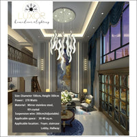 chandelier Vickson Crystal Chandelier - Luxor Home Decor & Lighting