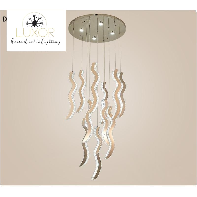 chandelier Vickson Crystal Chandelier - Luxor Home Decor & Lighting