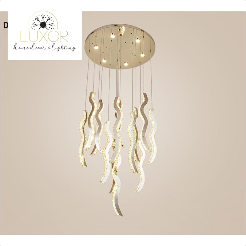 chandelier Vickson Crystal Chandelier - Luxor Home Decor & Lighting