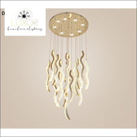 chandelier Vickson Crystal Chandelier - Luxor Home Decor & Lighting