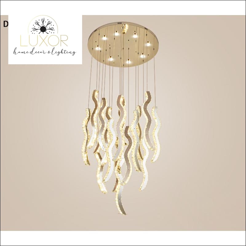 chandelier Vickson Crystal Chandelier - Luxor Home Decor & Lighting
