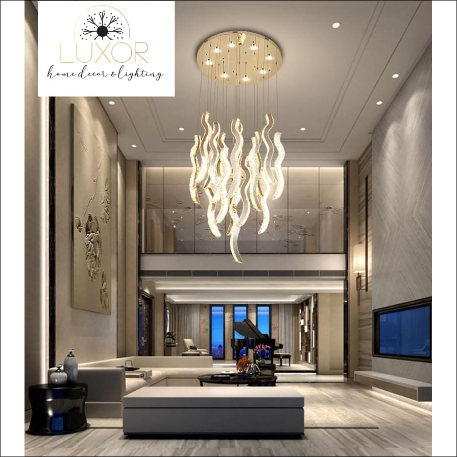 chandelier Vickson Crystal Chandelier - Luxor Home Decor & Lighting
