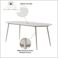 Viera 7 Piece Outdoor Dining Set - Outdoor Seating