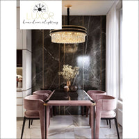 ceiling light Villa Crystal Chandelier - Luxor Home Decor & Lighting