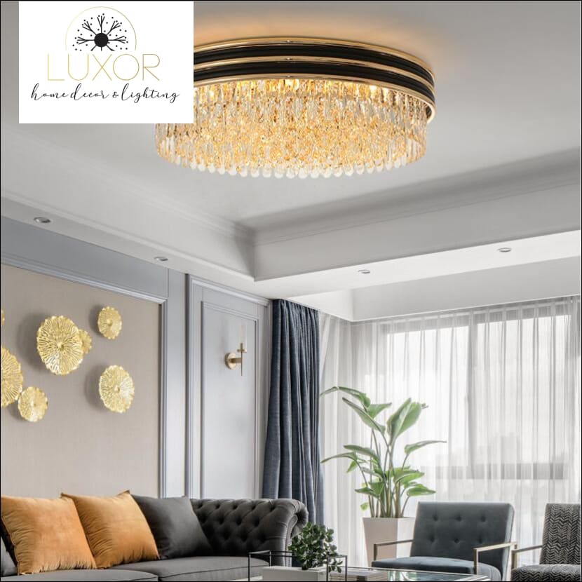 ceiling light Villa Crystal Chandelier - Luxor Home Decor & Lighting