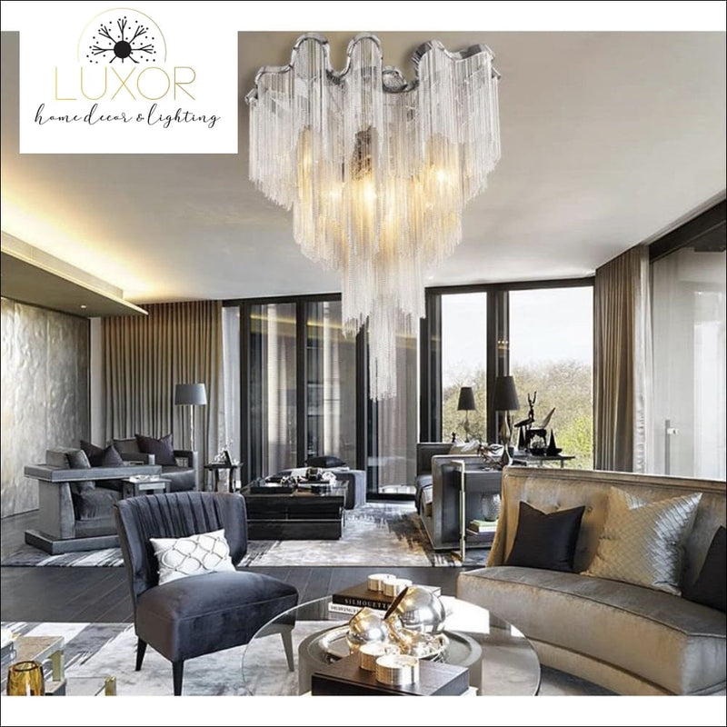 Chandeliers Villa Luxury Tassel Vintage Chandelier - Luxor Home Decor & Lighting
