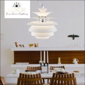 pendant lighting Vincent White Modern Pendant - Luxor Home Decor & Lighting
