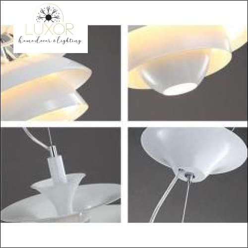 pendant lighting Vincent White Modern Pendant - Luxor Home Decor & Lighting