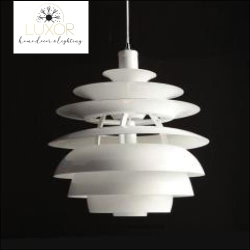 pendant lighting Vincent White Modern Pendant - Luxor Home Decor & Lighting