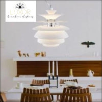 pendant lighting Vincent White Modern Pendant - Luxor Home Decor & Lighting
