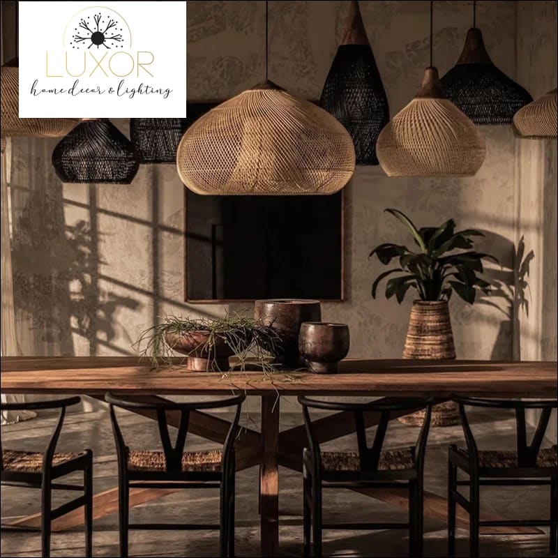 Vintage Luna Drop Chic Pendant - pendant lighting