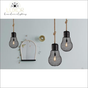 pendant lighting Vintagio Vintage Bulb Pendant - Luxor Home Decor & Lighting