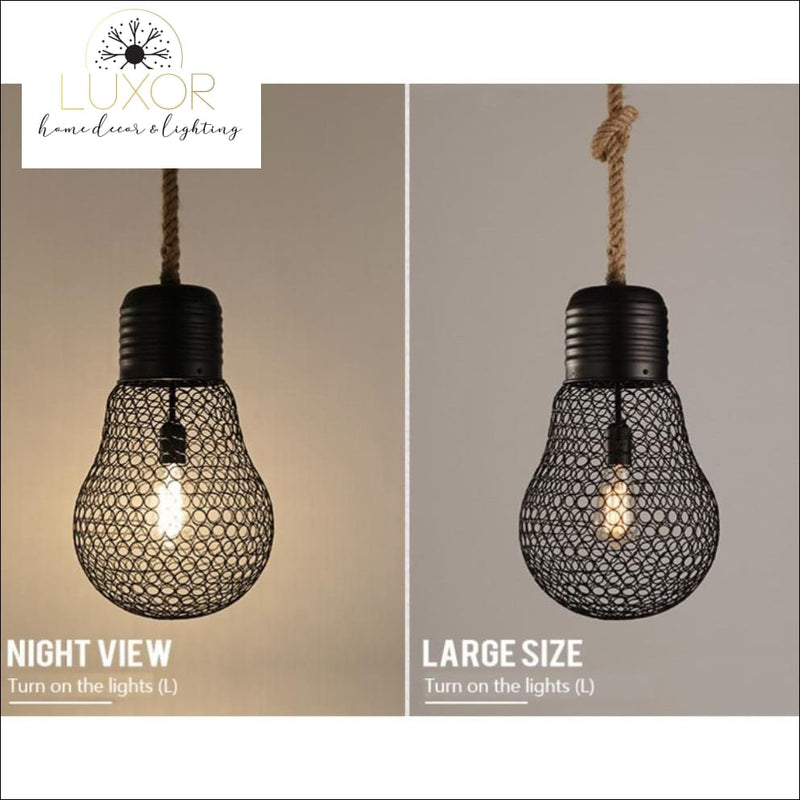 pendant lighting Vintagio Vintage Bulb Pendant - Luxor Home Decor & Lighting