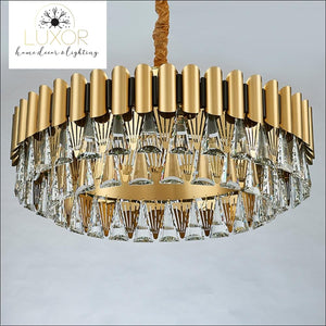 chandeliers Viola Crystal Chandelier - Luxor Home Decor & Lighting