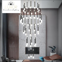 chandeliers Vixini Staircase Chandelier - Luxor Home Decor & Lighting