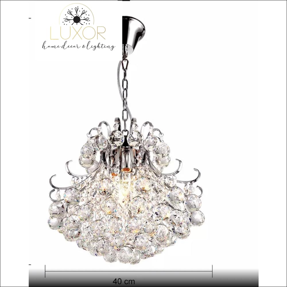 pendant lighting Voila Crystal Pendant - Luxor Home Decor & Lighting