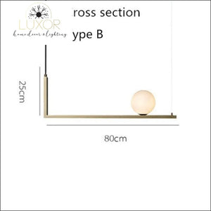 pendant lighting Volver Nordic Suspension Pendant Light - Luxor Home Decor & Lighting