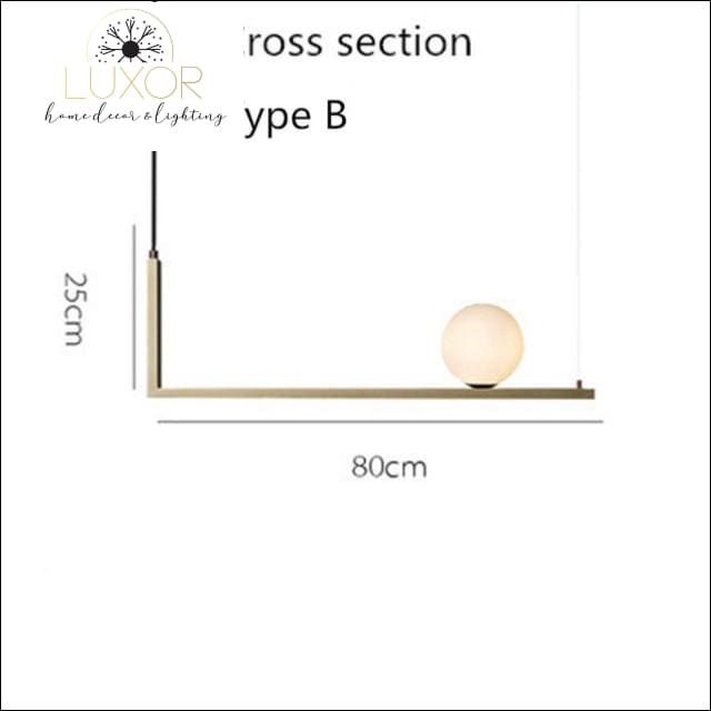 pendant lighting Volver Nordic Suspension Pendant Light - Luxor Home Decor & Lighting