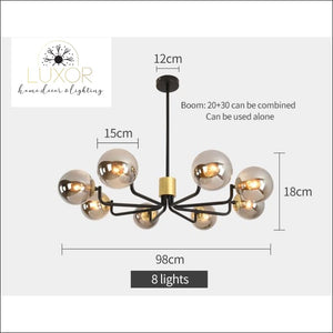 chandeliers Voyager Modern Chandelier - Luxor Home Decor & Lighting