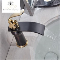 faucets Waterfall Modern Bathroom Faucet - Luxor Home Decor & Lighting